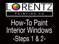 How To Paint Interior Windows - Steps 1 & 2: Scraping & Initial Sanding Phases, by Maciej Lorentz