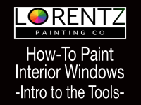How To Paint Interior Windows - Intro to the Tools, by Maciej Lorentz 